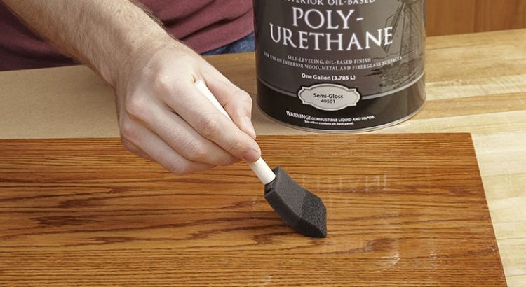 get polyurethane off hands