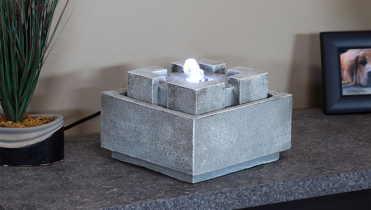 Tabletop Water Fountain - a Great Addition To Any Room